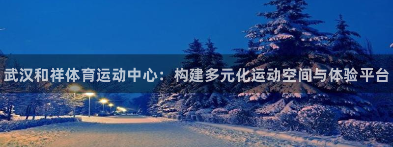 JJB竞技宝官网下载招商：武汉和祥体育运动中心：构建