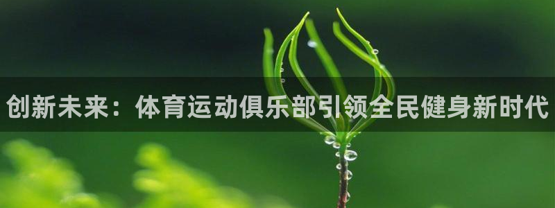 JJB竞技宝官网下载平台：创新未来：体育运动俱乐部引